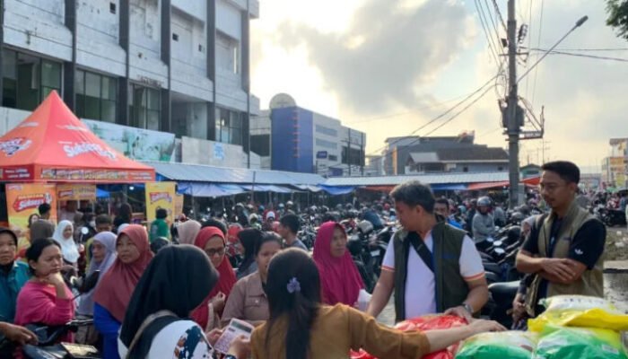 BULOG Lampung Pantau Pasar, Pastikan Stok dan Harga Beras Aman
