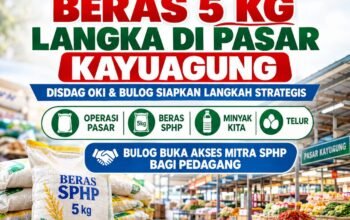 Beras 5 Kg Langka di Pasar Kayuagung, Bulog Buka Akses SPHP untuk Pedagang